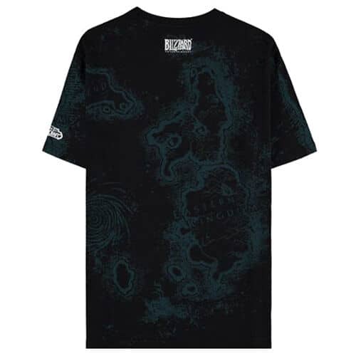 World Of Warcraft Azeroth Map t-shirt (Small)