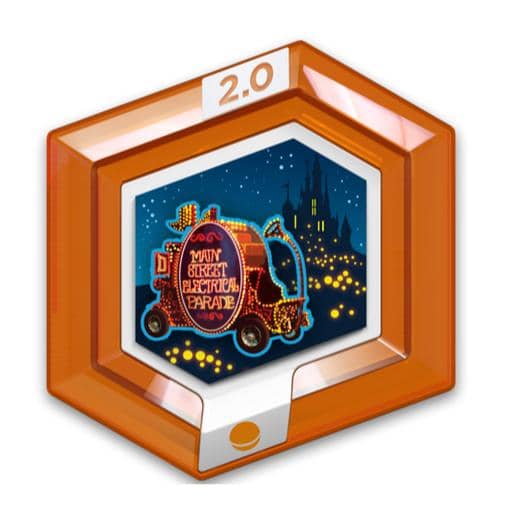 Disney Infinity 2.0 Hexagonal Power Disc Main Street Electrical Parade Float