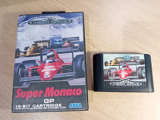 Super Monaco GP Sega Mega Drive