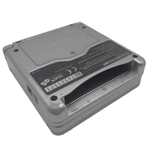 Gameboy Advance SP AGS-001 Platinum Silver Basenhet (Begagnad)