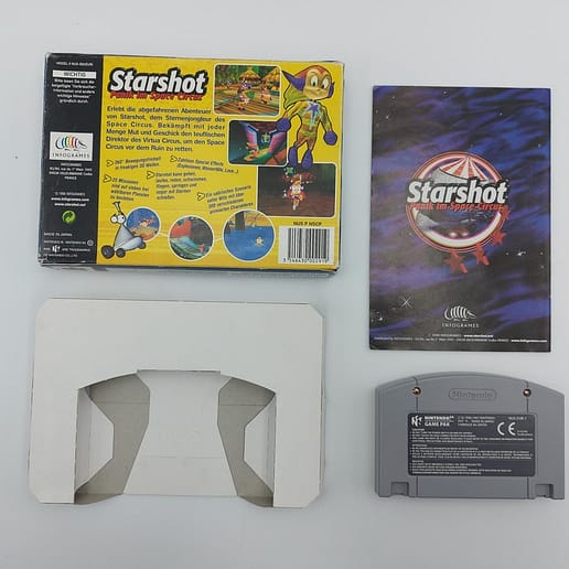 Starshot Panik im Space Circus Nintendo 64