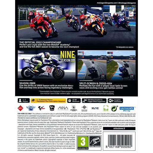 MotoGP 22 Day One Ed. PS5