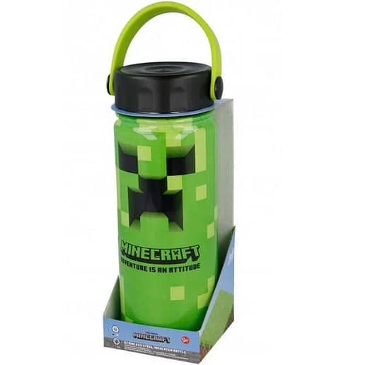 Minecraft stainless steel bottle 530ml