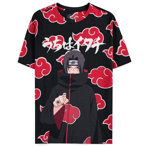 Naruto Shippuden Itachi Clouds t-shirt vuxen (X-Large)