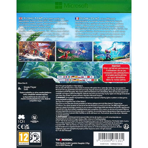 Biomutant Xbox One Xbox Series X