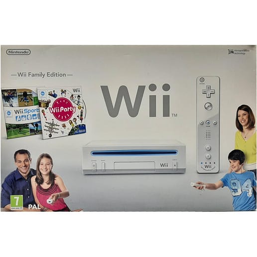 Basenhet Vit Nintendo Wii Family Edition