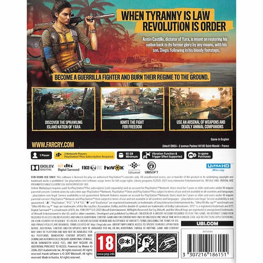 Far Cry 6 Playstation 5 PS5 (Begagnad)