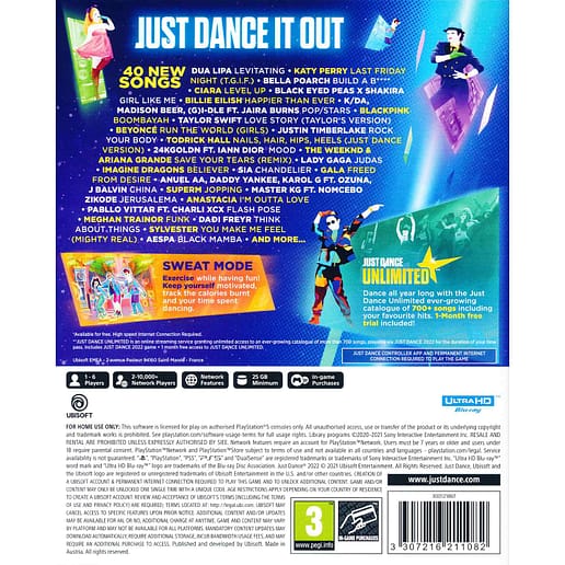 Just Dance 2022 Playstation 5