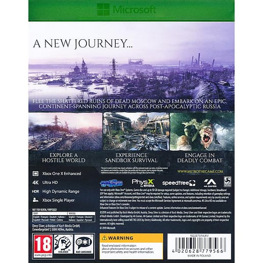 Metro Exodus Xbox One