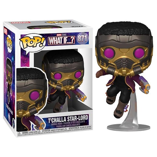 POP figur Marvel What If T'Challa Star-Lord