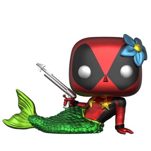 Set POP & Tee Marvel Deadpool Mermaid Exclusive (Medium)
