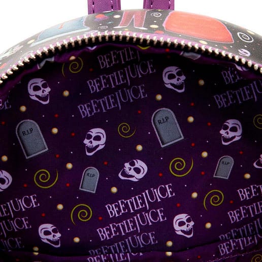 Loungefly Beetlejuice ryggsäck 25cm