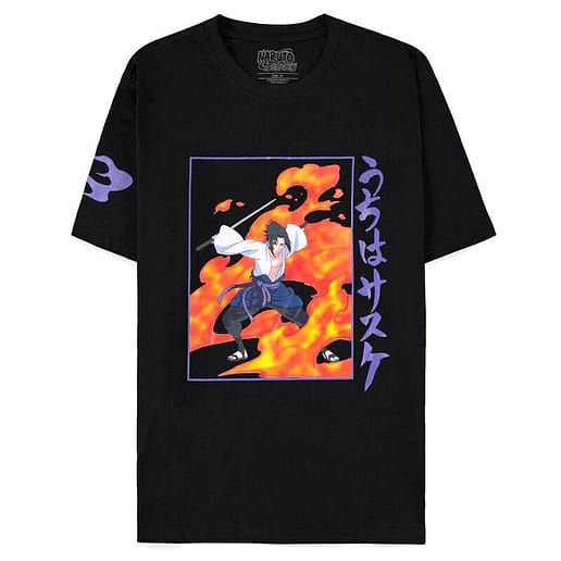 Naruto Shippuden Sasuke t-shirt vuxen (Medium)