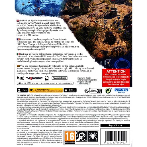 The Valiant Playstation 5