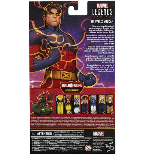 Marvel Legends X-Men Vulcan figur 15cm