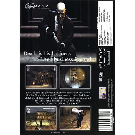Hitman 2 Silent Assassin PC CD (Begagnad)