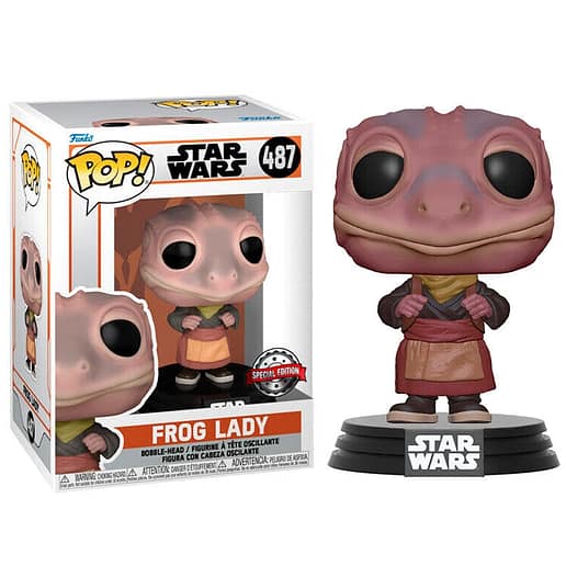 POP figur Star Wars The Mandalorian Frog Lady Exclusive