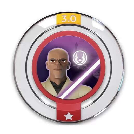 Disney Infinity 3.0 Round Power Disc Galactic Team-Up: Mace Windu
