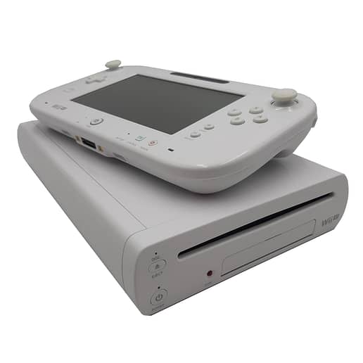 Nintendo Wii U Basic Vit 8GB Basenhet (Boxad)