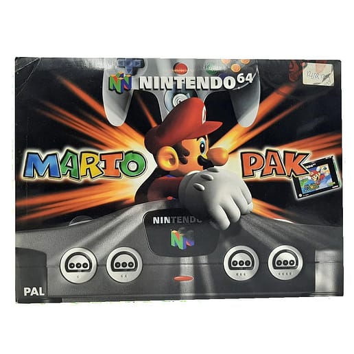 Nintendo 64 Basenhet Mario Pak (Boxad)