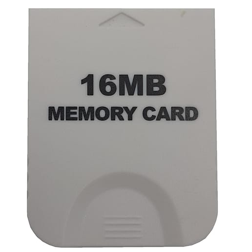 Minneskort 16 MB Vit Nintendo Gamecube