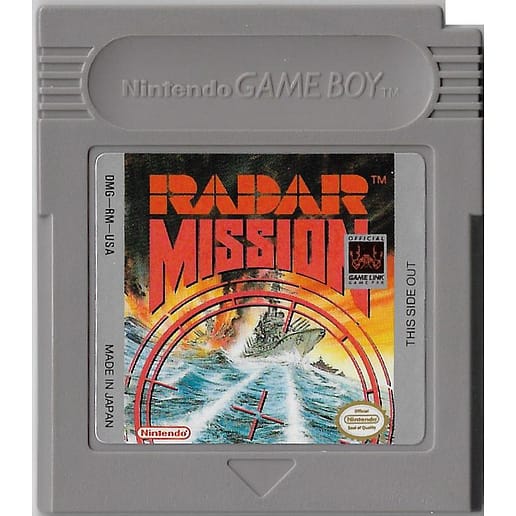 Radar Mission Nintendo Gameboy (Begagnad, Endast kassett)