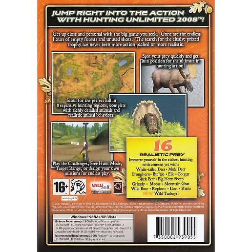 Hunting Unlimited 2008 PC