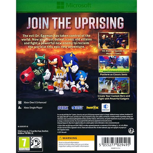 Sonic Forces XBO