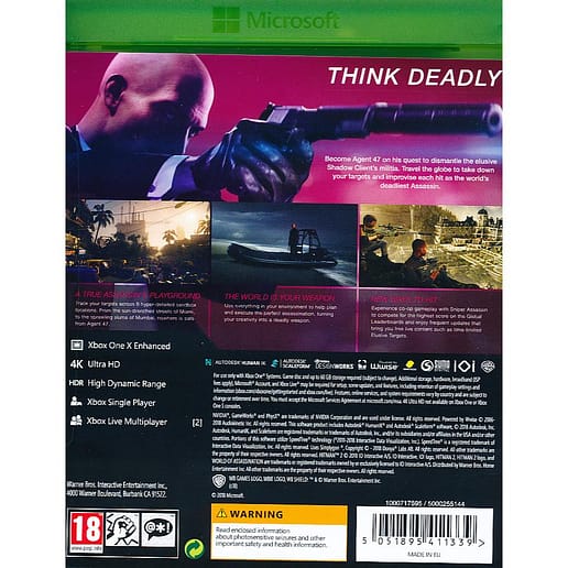 Hitman 2 XBO
