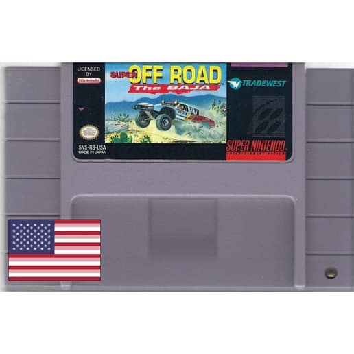 Super Off Road The Baja Super Nintendo (NTSC-U)