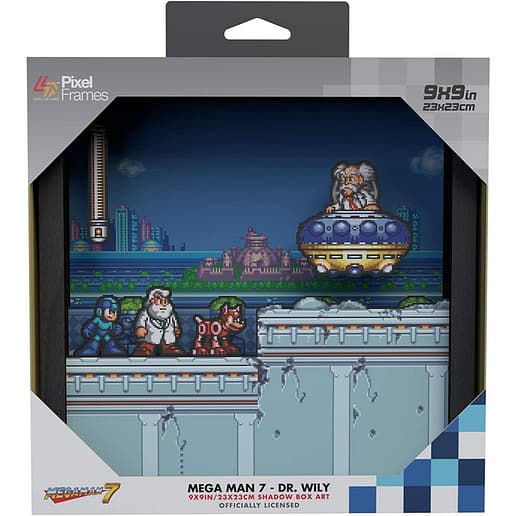 Pixel Frames Megaman 7 Dr. Wily