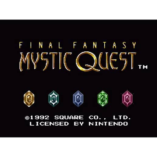Final Fantasy Mystic Quest Super Nintendo (NTSC-U)
