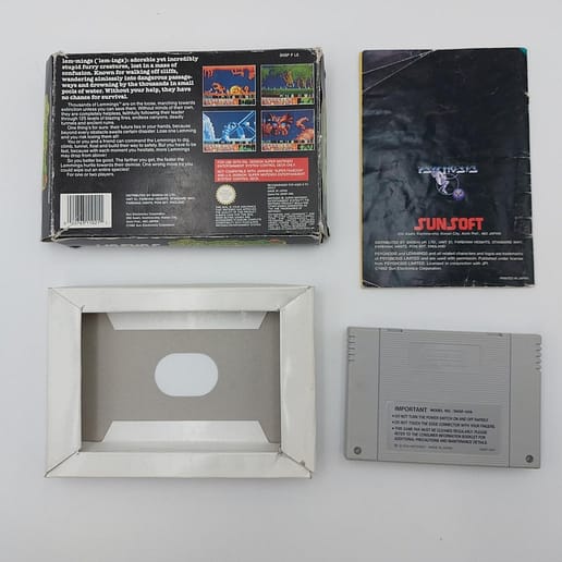Lemmings Super Nintendo