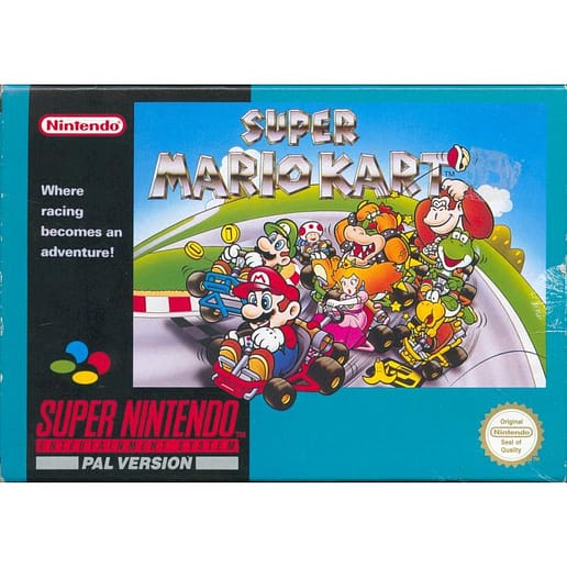Super Mario Kart Super Nintendo