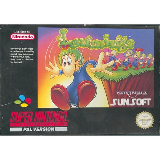 Lemmings Super Nintendo