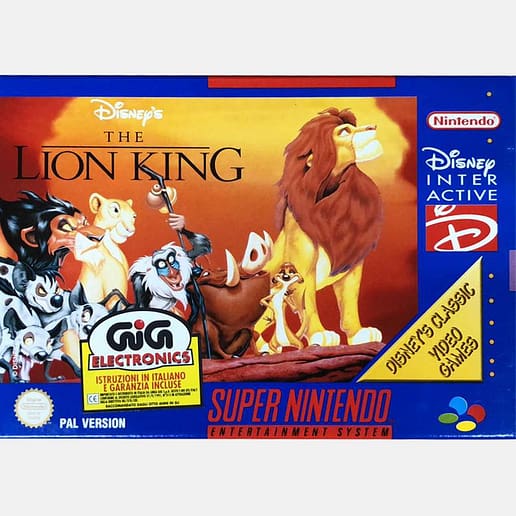The Lion King Super Nintendo