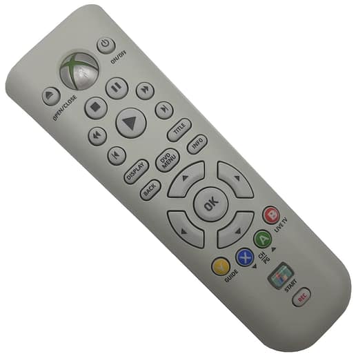 Fjärrkontroll Media Remote Original Vit Xbox 360 (Begagnad)