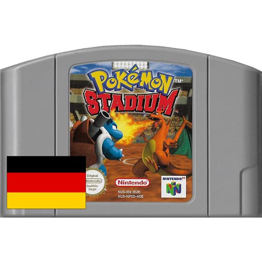 Pokemon Stadium Nintendo 64 (Tysk)