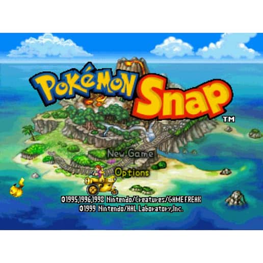 Pokemon Snap Nintendo 64 (Tysk)