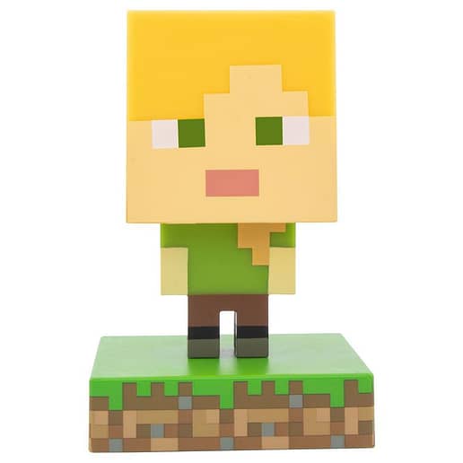 Minecraft Alex Icons Light Lampa 10 cm