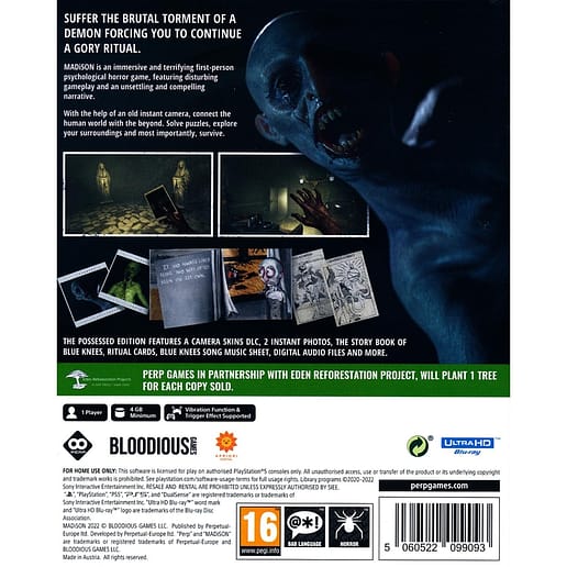Madison Possessed Edition Playstation 5