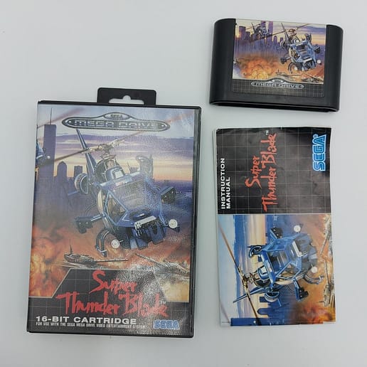 Super Thunder Black Sega Mega Drive