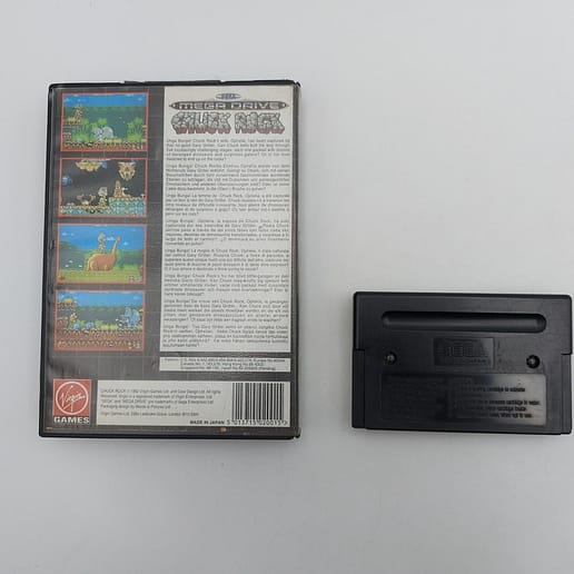 Chuck Rock Sega Mega Drive