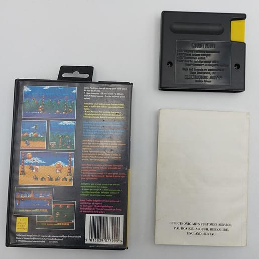 The Aquatic Games starring James Pond and the Aquabats Sega Mega Drive