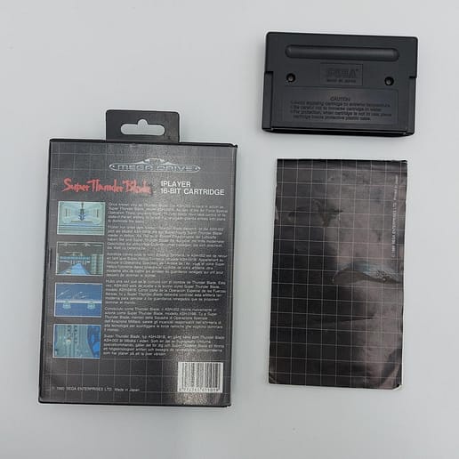 Super Thunder Black Sega Mega Drive