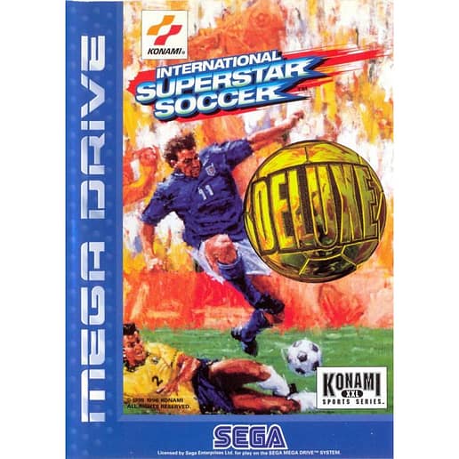 International Superstar Soccer Deluxe Sega Mega Drive