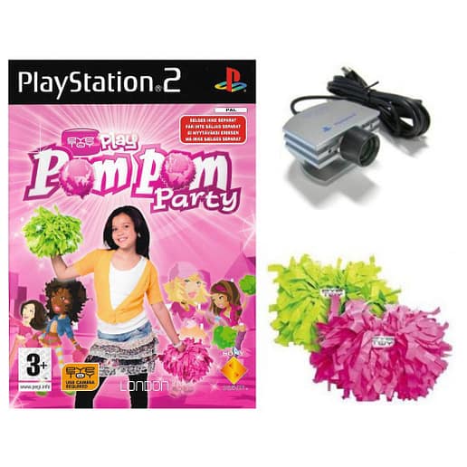 EyeToy Play PomPom Party Bundle Playstation 2 PS2 (Begagnad)