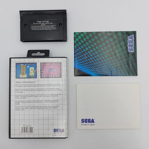 Aztec Adventure Sega Master System