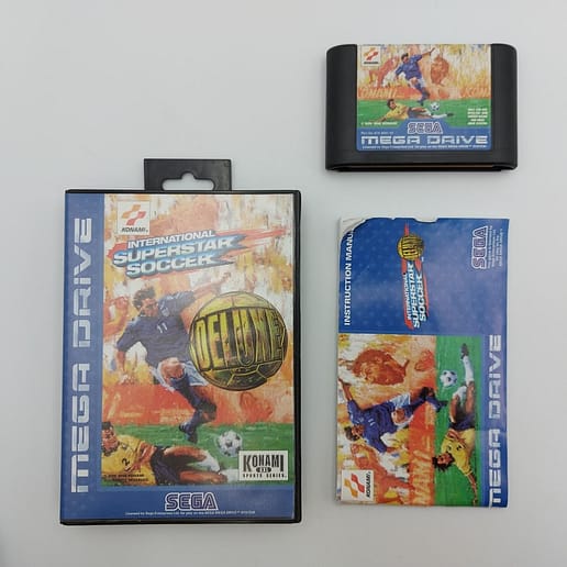 International Superstar Soccer Deluxe Sega Mega Drive