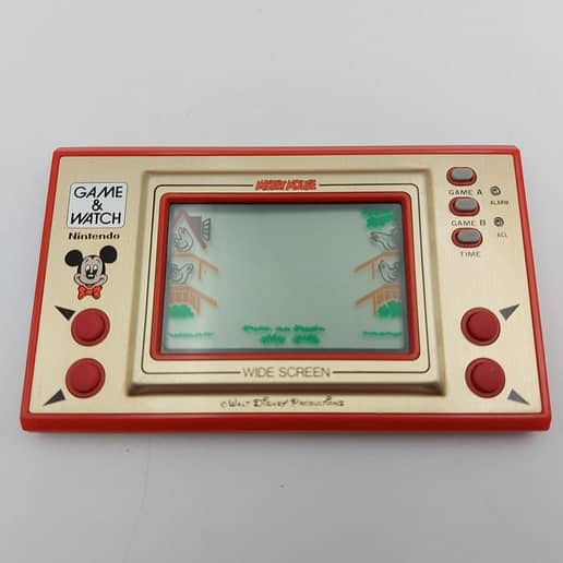 Mickey Mouse Wide Screen Nintendo Game & Watch